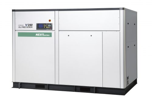 Oil-free rotary screw compressor for higher quality compressed air
